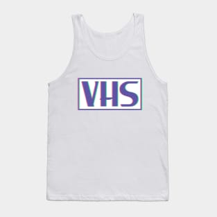 VHS - Retro VHS Logo Tank Top